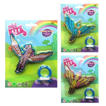 Mini Unicorn Kite Ready-To-Fly Summer Toy random sent