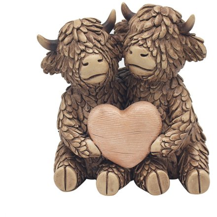 HUGHIE HIGHLAND COWS TRUE LOVE