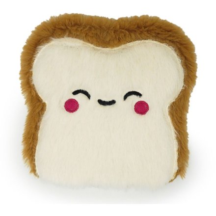 Foodiemals Microwavable Plush Lavender Toast Heat Pack