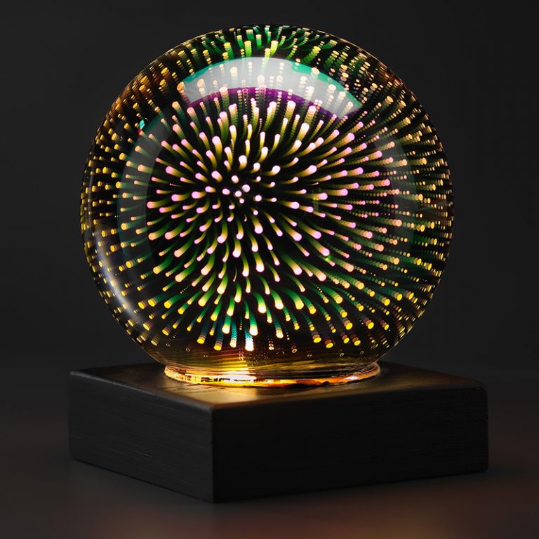 Fibre Ball LED Sensory Night Light – 12cm