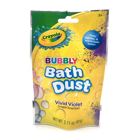 Crayola Bubbly Bath Dust Vivid Violet 60