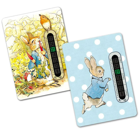 2 Rabbit Baby Room & Nursery Thermometer