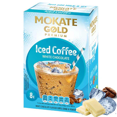 Mokate Instant White Chocolate Iced Coffee Sachets (8)
